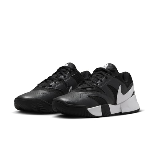 Nike Court Lite 4 Women's Clay Court Tennis Shoe FJ2318, Black/White/Anthracite, 39 EU