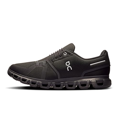 On Men's Cloud 6 Sneakers, Black/Black, 8.5 Medium US