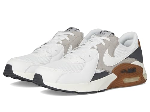 Nike Men's Air Max Excee Shoes, Summit White/Summit White-Light British Tan, 11