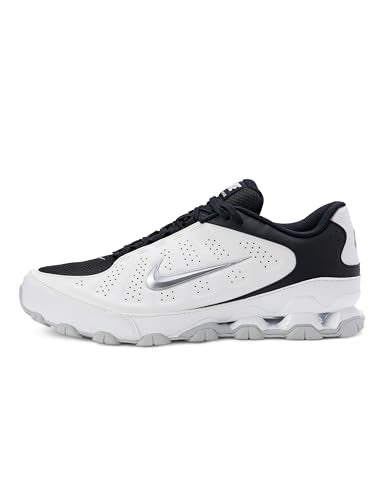 Nike Men's Reax 8 NSW Sl, Summit White/Metallic Silver-Black, 10.5