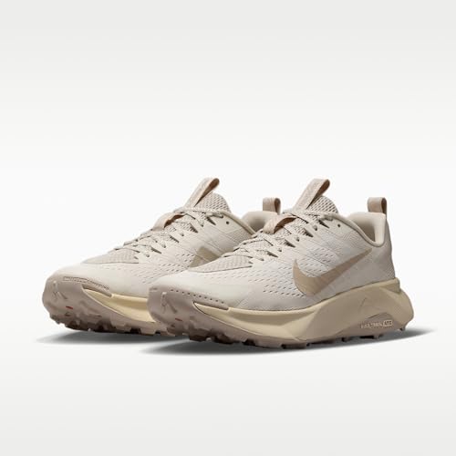 Nike Wildhorse 10 Men's Trail Running Shoes (Light Orewood Brown/Safety Orange/Cream II) Size 9.5
