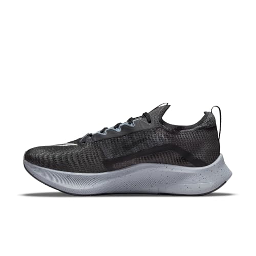 Nike Mens Nike Zoom Fly 4 Running Shoe, Dark Smoke Grey/Magnet Grey/Black/Metallic Silver, 11 UK (12 US)