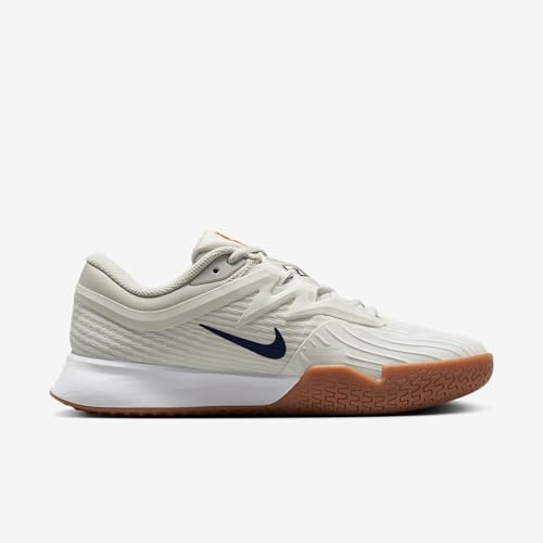 Nike Vapor Pro 3 Women's Hard Court Tennis Shoes (FZ2158-100, Summit White/Light Bone/Phantom/Binary Blue) Size 6