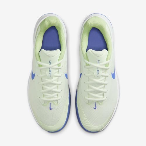 Nike Vapor Lite 3 Women's Hard Court Tennis Shoes (Volt Tint/White/Light Liquid Lime/Sapphire) Size 8