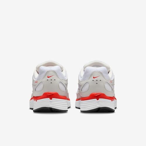 Nike P-6000 Women's Shoes (BV1021-107, White/Platinum Tint/Black/Picante Red) Size 7