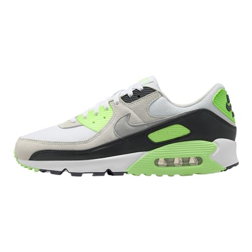 Nike Air Max 90 Men's Shoes (White/Light Bone/Neutral Olive/Cave Stone) Size 10
