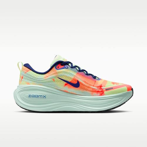 Nike Vomero Plus Men’s Road Running Shoes (Barely Volt/Hot Lava/Blue Void/Indigo Burst) Size 11.5