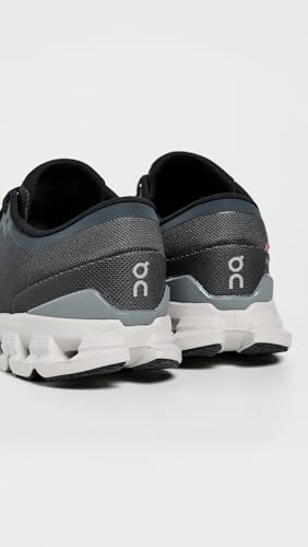 On Men's Cloud X 4 Sneakers, Shadow/Apollo, 10 Medium US