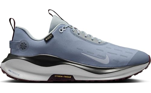 Nike InfinityRN 4 Gore-TEX Men's Waterproof Road Running Shoes (HQ0265-400, Ashen Slate/Light Pumice/Dark Smoke Grey/Football) Size 7.5