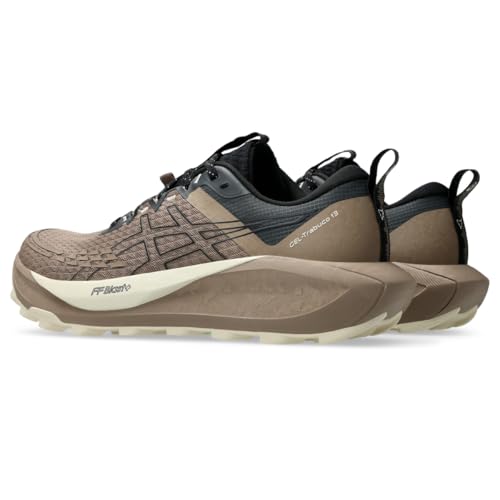 ASICS Men's Gel-Trabuco 13 Running Shoes, 7.5, Taupe Grey/Black