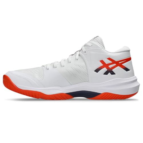 ASICS Men's Sky Elite Ff 3 Mt Sneaker, White Nova Orange, 7