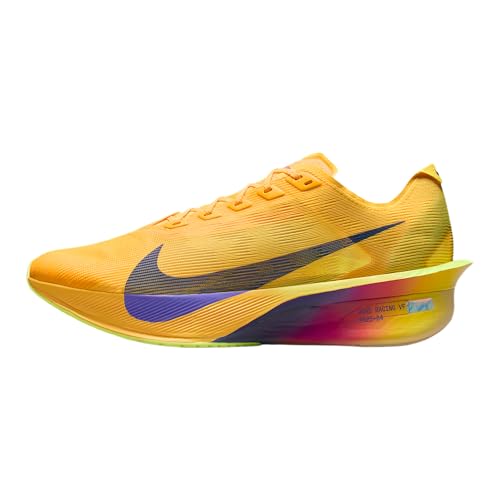 Nike Vaporfly 4 Men's Road Racing Shoes (Citron Pulse/Laser Orange/Volt Ice/Indigo Burst) Size 10.5