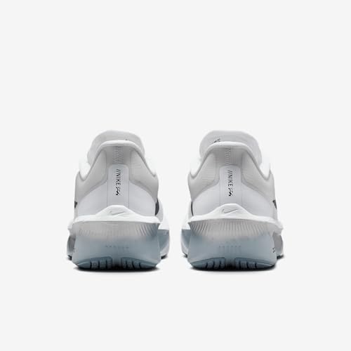 Nike Zoom Fly 6 Men's Road Racing Shoes (FN8454-104, White/Pure Platinum/Obsidian Mist/Gridiron) Size 10.5