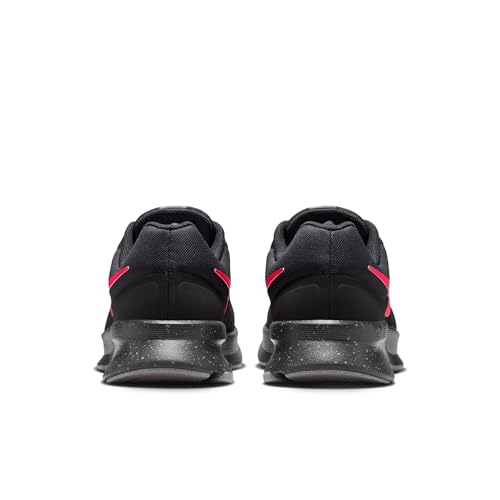 Nike Men's Run Swift 3 Road Running Shoes, Black/Red Orbit-Smoke Grey, 13