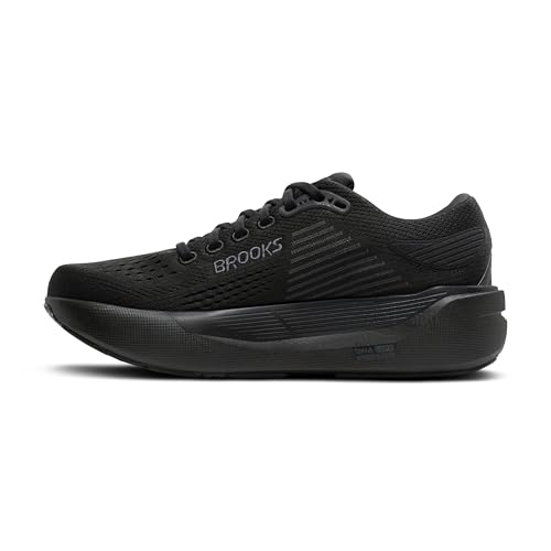 Brooks Women’s Ghost Max 3 Neutral Running & Walking Shoe - Black/Black/Ebony - 9 Medium