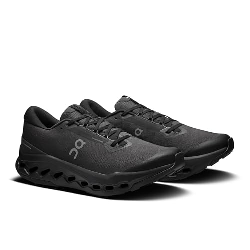 On Mens Cloudsurfer Trail 2 Waterproof Black/Black 10.5 M