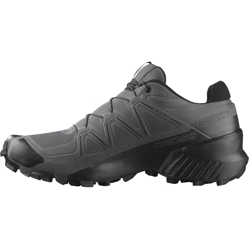 Salomon Men’s Speedcross Trail Running Shoes - Magnet/Black/Magnet - 12