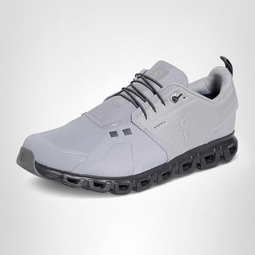 On Men's Cloud 6 WP Sneakers, Alloy/Wolf, 9.5 Medium US
