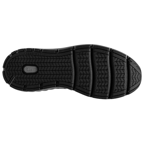 Brooks Men's Addiction Walker Suede Walking Shoe - Black/Primer/Black - 9 Medium