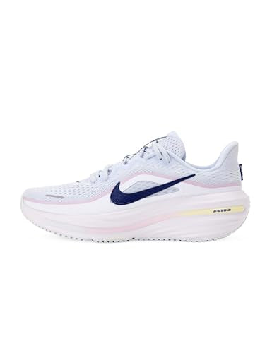 Nike Women's Journey Run Road Running Shoes, White/Black-Hydrogen Blue-Pearl Pink, 7.5