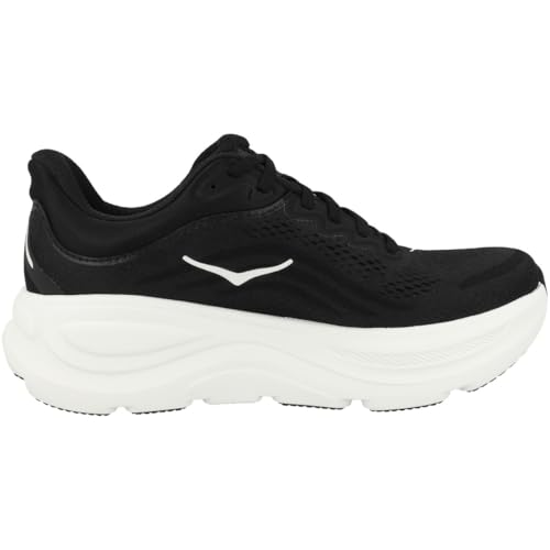 Hoka Women's Bondi 9 Black/White 7.5 Medium