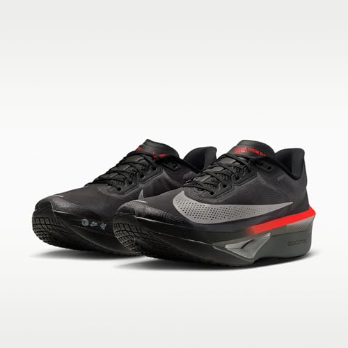 Nike Zoom Fly 6 Men's Road Racing Shoes (Black/Bright Crimson/Wolf Gray/Metallic Silver) Size 8.5