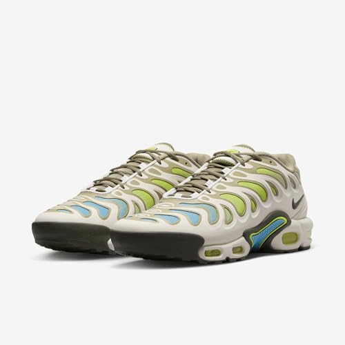 Nike Air Max Plus Drift Men's Shoes (FD4290-008, Phantom/Cyber/Baltic Blue/Cargo Khaki) Size 4.5