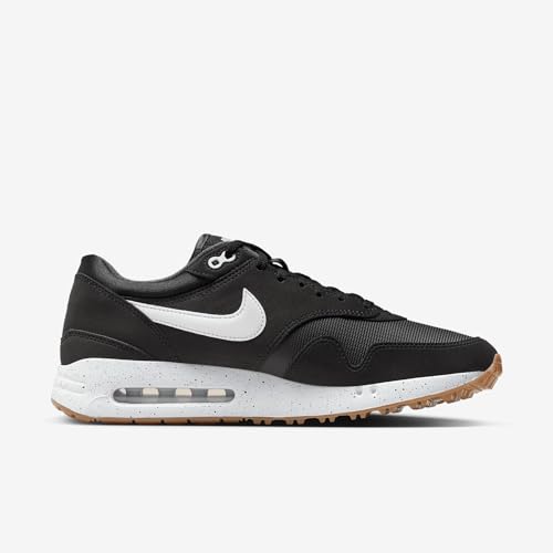 Nike Men's Air Max 1 '86 OG Golf Black/White/Anthracite/Gum Medium Brown 11 Medium