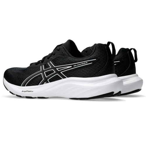 ASICS Women's Gel-Contend 9 Running Shoes, 10, Black/White