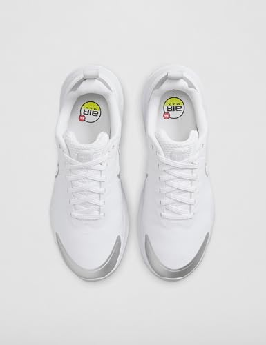 Nike Women's Air Max Nuaxis Shoes, White/White-Pure Platinum, 7.5
