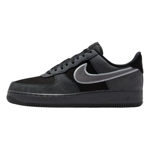 Nike Air Force 1 '07 LV8 Men's Shoes (Black/Smoke Grey/Dark Smoke Grey) Size 8