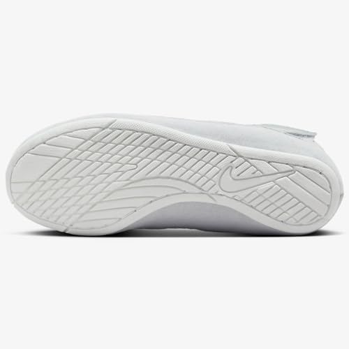 Nike SpeedSweep 7 Big Kids' Wrestling Shoes (366684-100, White/Metallic Silver/Metallic Silver) Size 2.5