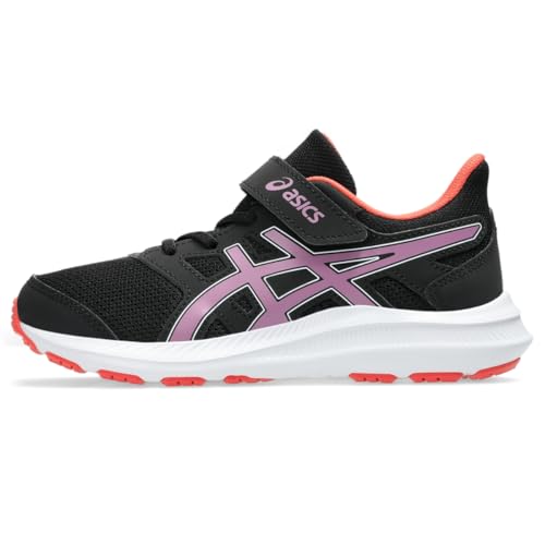 ASICS Kid's JOLT 4 Pre School Running Shoes, 1, Black/UBE