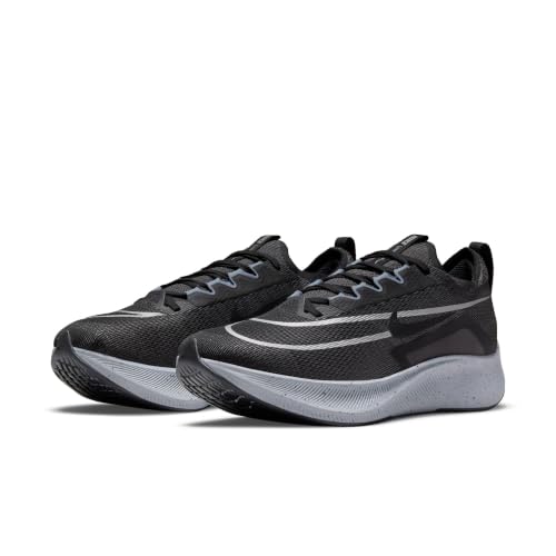 Nike Mens Nike Zoom Fly 4 Running Shoe, Dark Smoke Grey/Magnet Grey/Black/Metallic Silver, 11 UK (12 US)