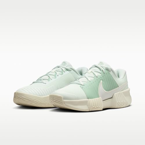 Nike GP Challenge Pro Women's Hard Court Tennis Shoes (Steam/Barely Green/Sea Glass/White) Size 10.5