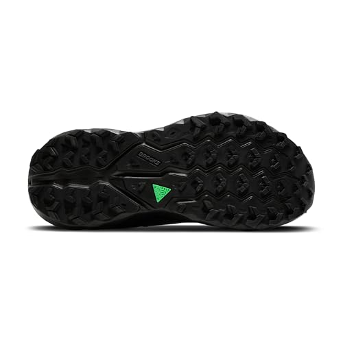 Brooks Men’s Cascadia 19 Mountain Trail Running Shoe - Black/Black/Ebony - 10.5 Medium