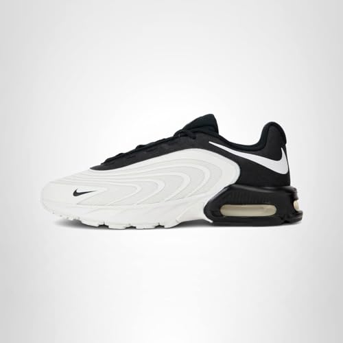 Nike Men's Air Max Fire Lifestyle Shoes, Summit White/Black, 10.5