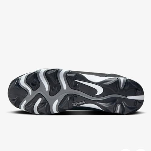 Nike Force Trout 9 Keystone Low Rubber Baseball Cleats SZ 11.5 Black | White