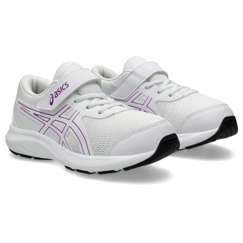 ASICS Kid's Contend 9 Pre-School Running Shoes, K13, White/Soothing SEA