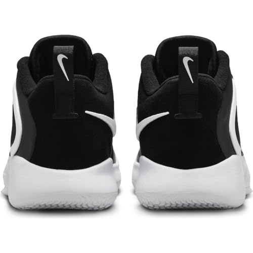 Nike Women's Zoom Hyperset 2 Volleyball Shoe Black | White 7.5 Women/6 Men