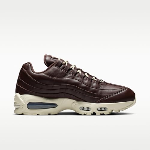 Nike Air Max 95 Big Bubble Leather Men's Shoes (Baroque Brown/Baroque Brown/Black/Coconut Milk) Size 9.5