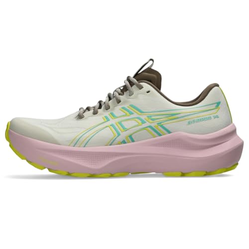 ASICS Women's GT-2000 14 Running Shoes, 5, Light DUST/Cacti