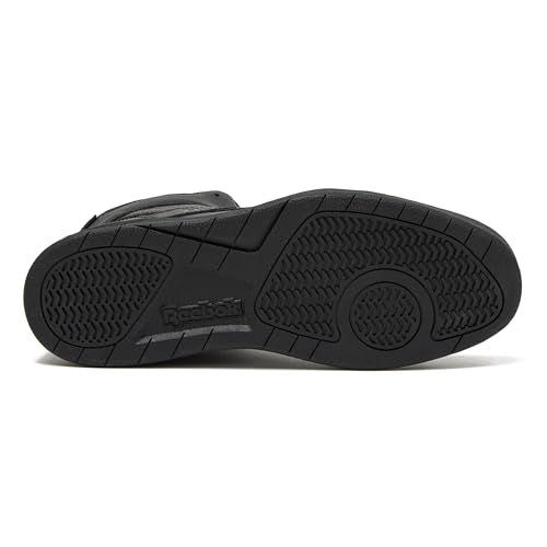 Reebok Royal BB4500 Hi2 High Top Sneakers for Men, Black or White Mens Basketball Shoes, Medium or Wide Width Size 7 to 14 Athletic Mens Shoes, Black/Alloy, 12 Extra Wide