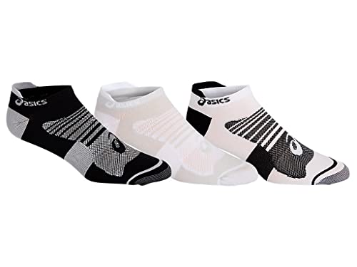 ASICS Quick Lyte Plus 3pk, Brilliant White/Performance Black, Medium