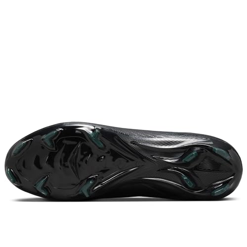 Nike Men's Zm Vapor 16 Pro FgFootball Shoe, Black Black Deep Jungle, 9.5 US