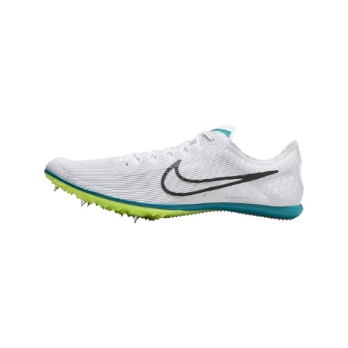 Nike Zoom Mamba 6 Track & Field Distance Spikes (DR2733-102, White/Bright Spruce/Vapor Green/Black) Size 10