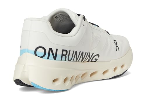 On Men's Cloudsurfer Next Sneaker, Ivory/Dew, 10 Wide