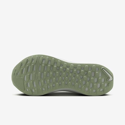 Nike InfinityRN 4 Men's Road Running Shoes (DR2665-300, Oil Green/Jade Horizon/Light Silver) Size 9