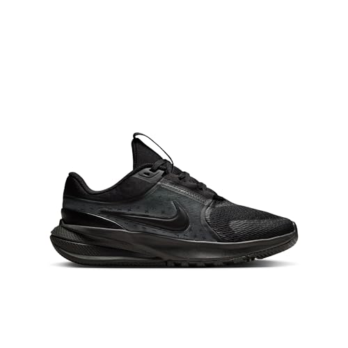 Nike Big Kid's Star Runner 5 Running Shoes, Black/Black-Anthracite, 5Y