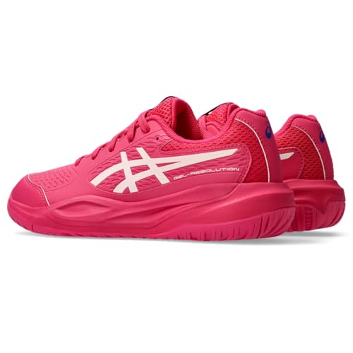 ASICS Boy's Gel-Resolution X GS Trainers, Bright Rose Cream, 6.5